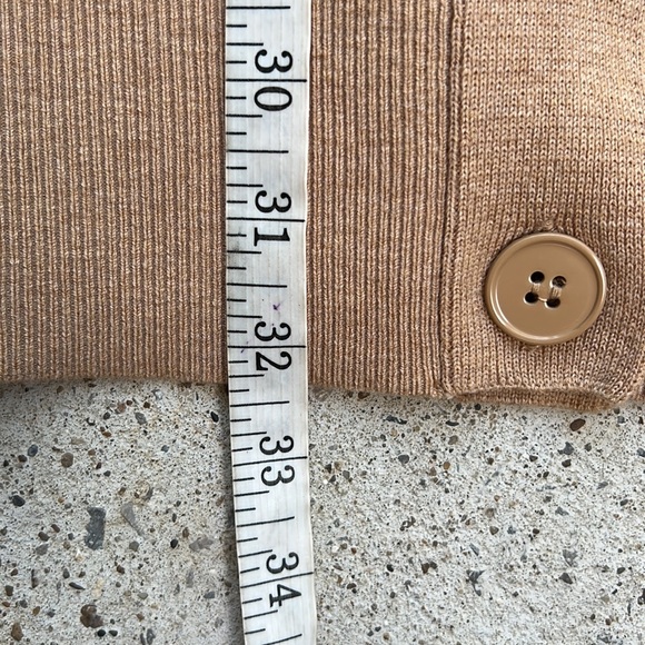 J. Crew V-Neck Leopard Print Relaxed Fit Cotton/Wool Cardigan Size XS - Picture 13 of 16